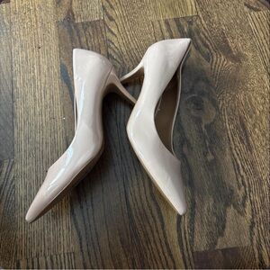 H&M Nude Patent Leather Heels